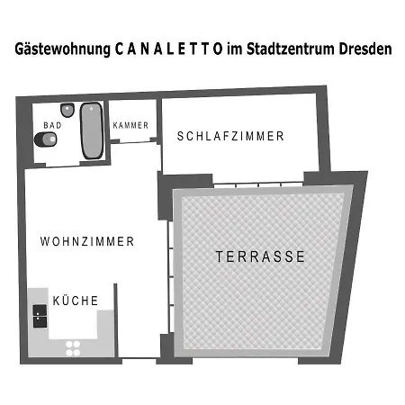Apartment Canaletto Im Stadtzentrum